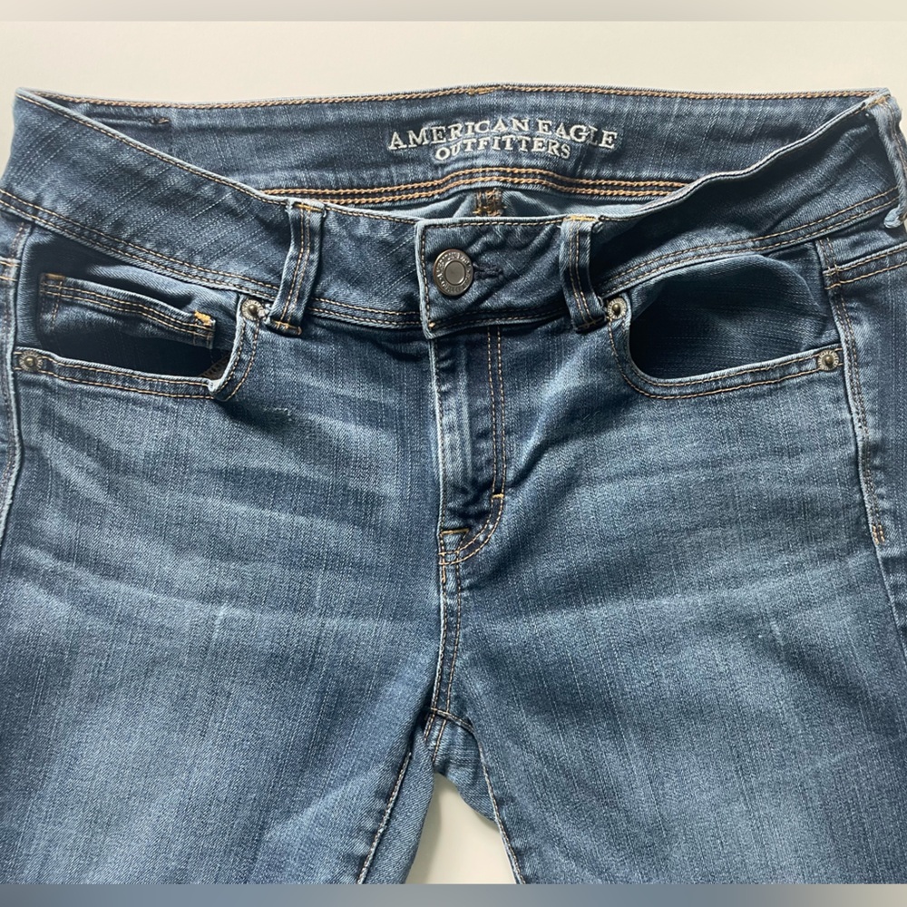 American Eagle Outfitters Women’s Kickboot Denim Jeans, Size 10